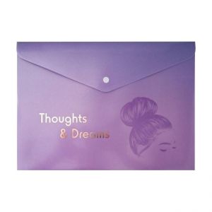 Teczka z zatrzaskiem Incood A5 Thoughts & Dreams